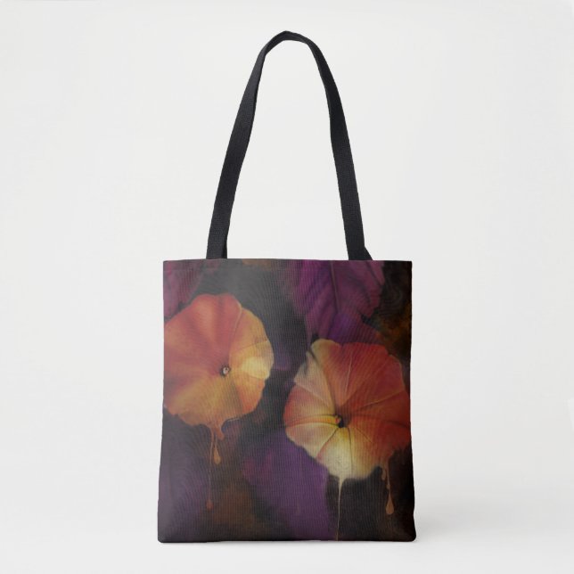 Morning Glory Flowers  Tote Bag (Front)