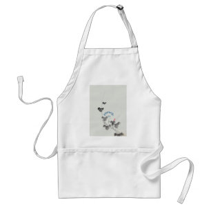 Morning Glory Hokusai Japanese Fine Art Standard Apron