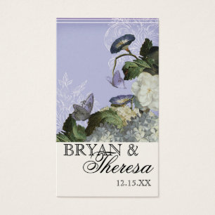 Morning Glory Hydrangea - Favour Gift Tags