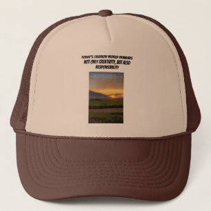morning glory is the best time for nourishment trucker hat