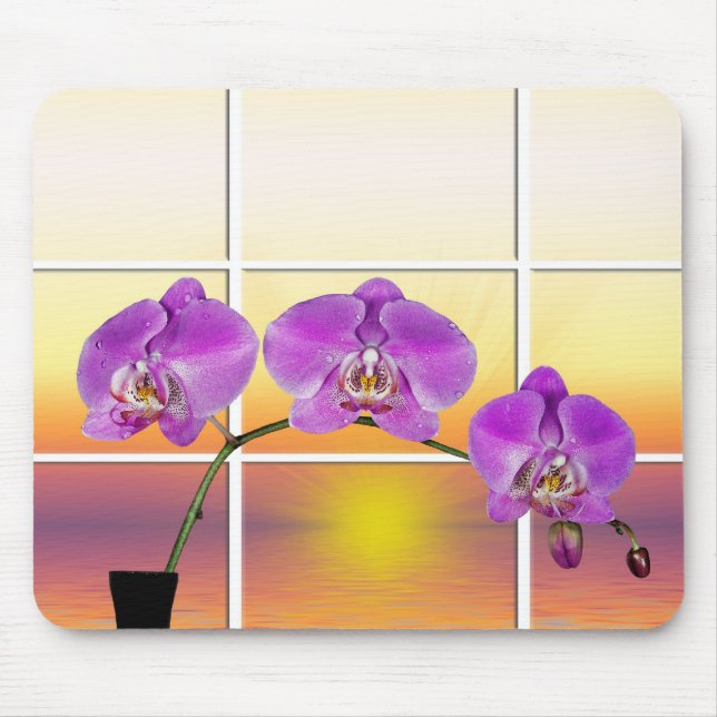 Morning Glory Mouse Mat (Front)