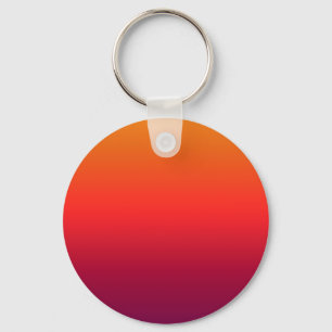 Morning Glory Ombre Gradient Key Ring