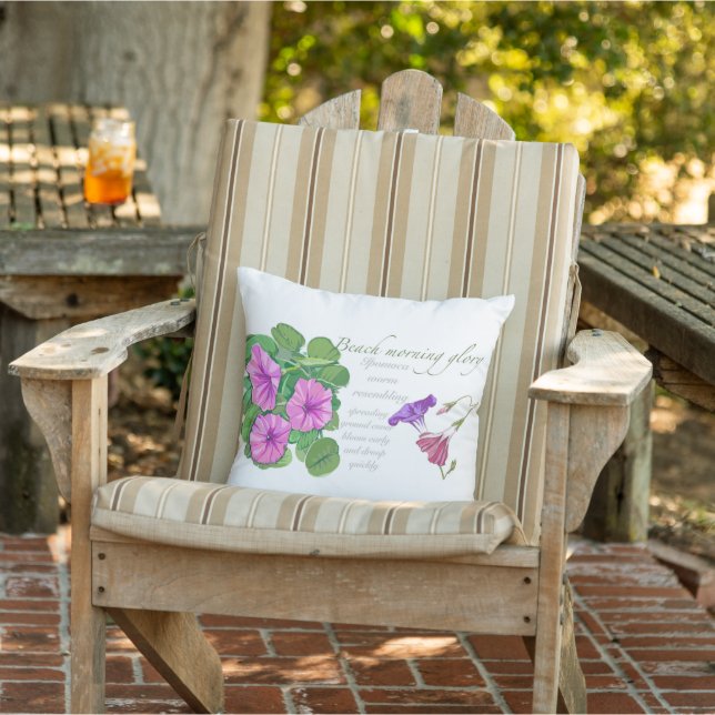 Morning Glory Outdoor pillow (Chair)