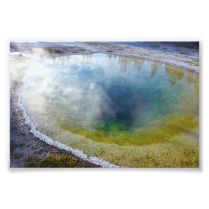 Morning Glory Pool, Yellowstone National Park Photo Print