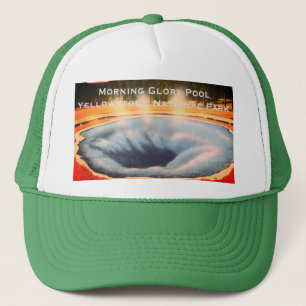 Morning Glory Pool, Yellowstone National Park Trucker Hat