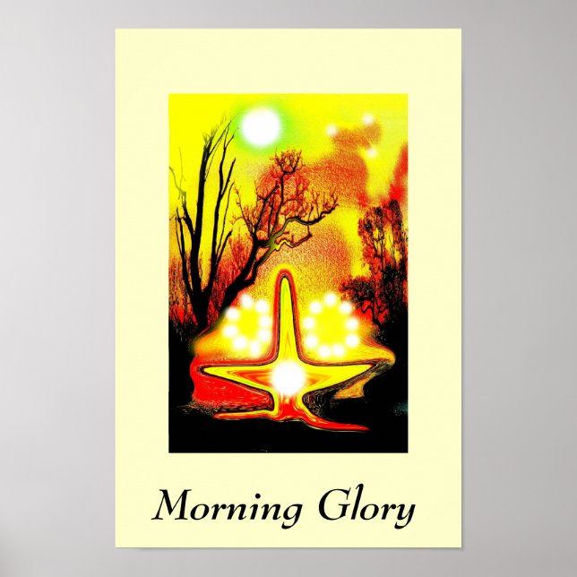 Morning glory poster (Front)