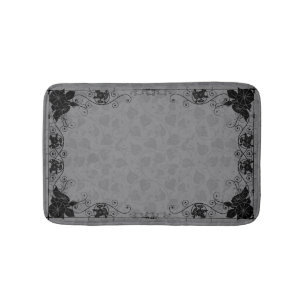 Morning Glory Shadow Fairy and Cosmic Cat Bath Mat