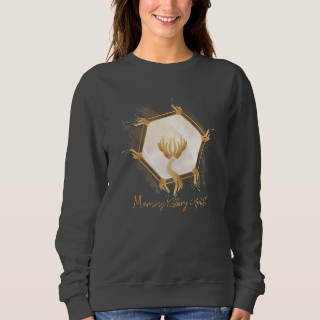 Morning Glory Uplift Women's Sweater (Front)