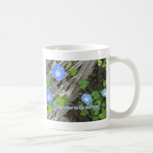 Morning Glory Watercolor Coffee Mug