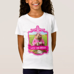 Morning Groundhog with Breakfast Doughnut and T-Shirt