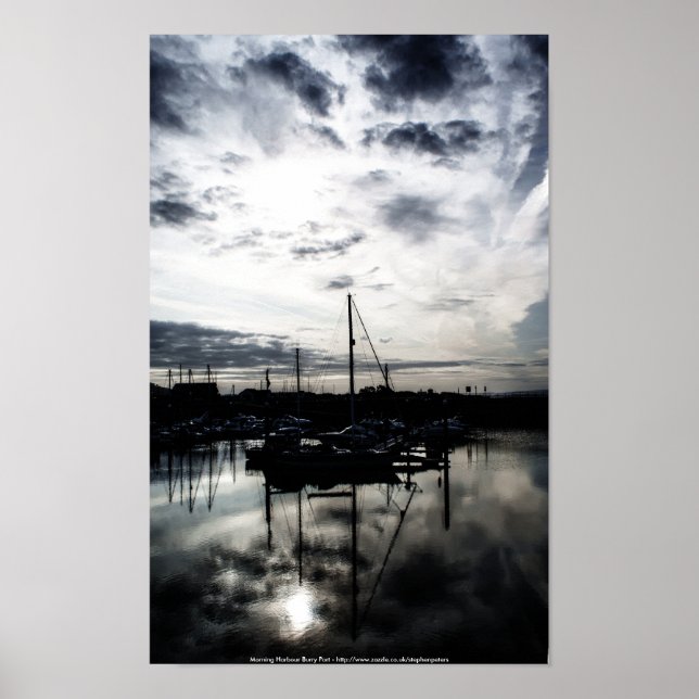 Morning Harbour Poster (Front)