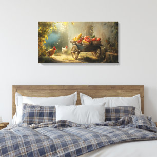 Morning Harvest Canvas Print