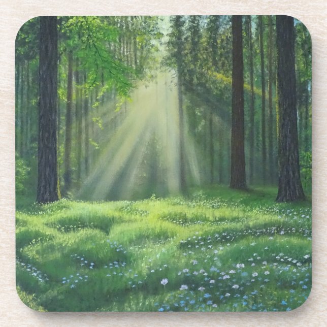 "Morning Has Broken" Coaster (Front)