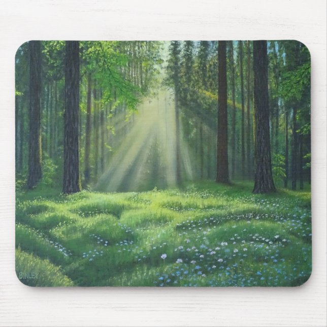 "Morning Has Broken" Mouse Mat (Front)