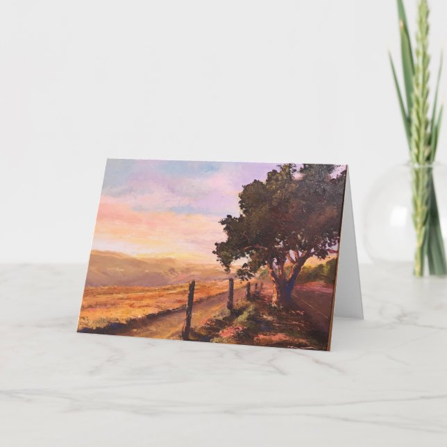 Morning Has Broken- Woodside Horse Park Card (Front)