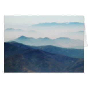 Morning Hills Card