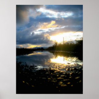 Morning Hues Poster