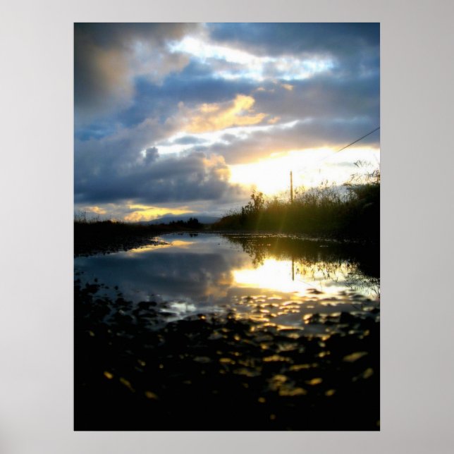 Morning Hues Poster (Front)