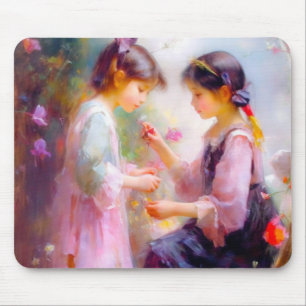 Morning in a Garden Mouse Mat
