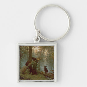 Morning in a Pine Forest, 1889 Key Ring