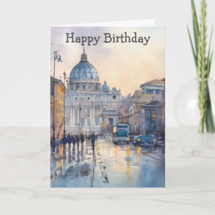 Morning in Rome Card