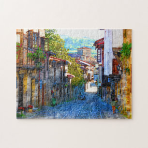 Morning in Santillana del Mar - The Real Spain  Jigsaw Puzzle