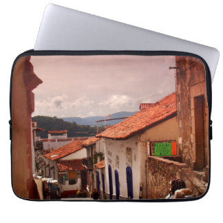 Morning In Taxco Street Laptop Sleeve