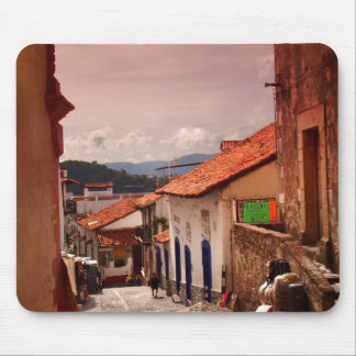 Morning In Taxco Street Mouse Mat