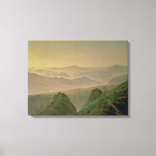 Morning in the Mountains Canvas Print