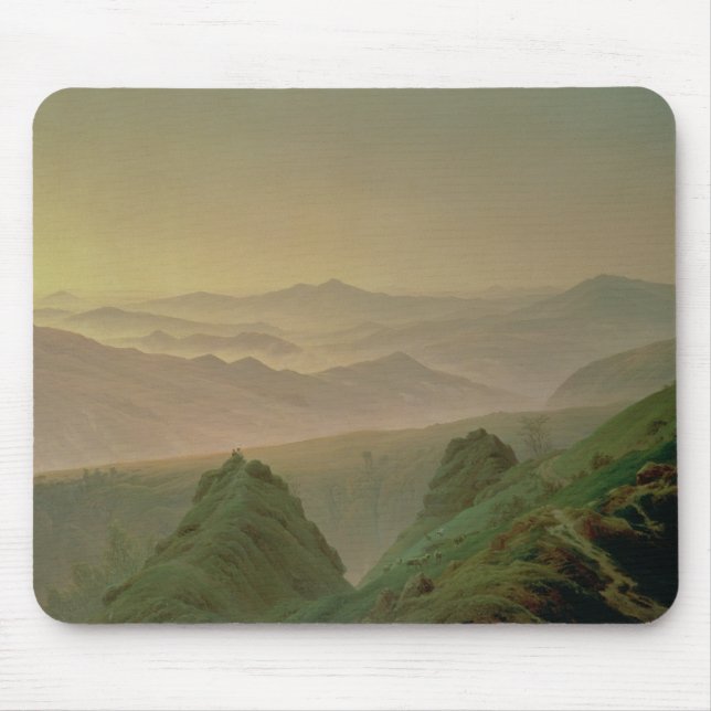Morning in the Mountains Mouse Mat (Front)