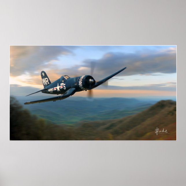 "Morning in the Valley" Poster (Front)