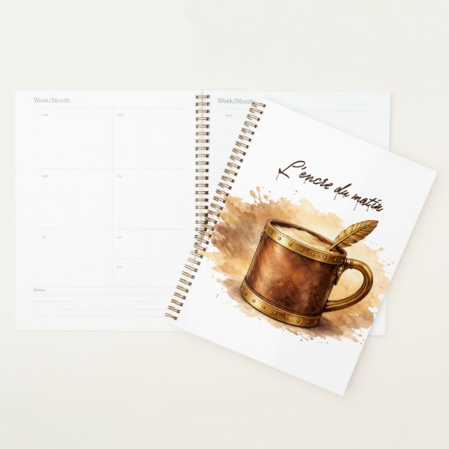 Morning Ink Cup Planner (Display)