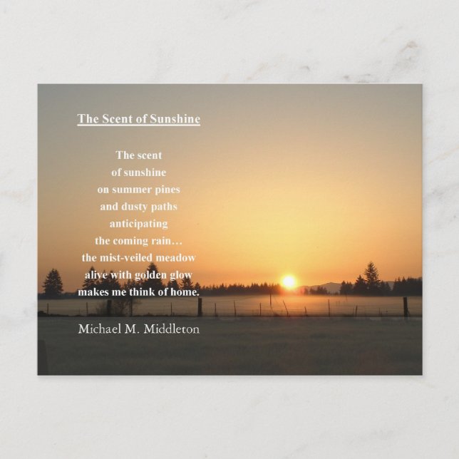 Morning Inspiration Postcard (Front)