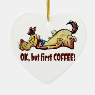 Morning Joe Ceramic Tree Decoration