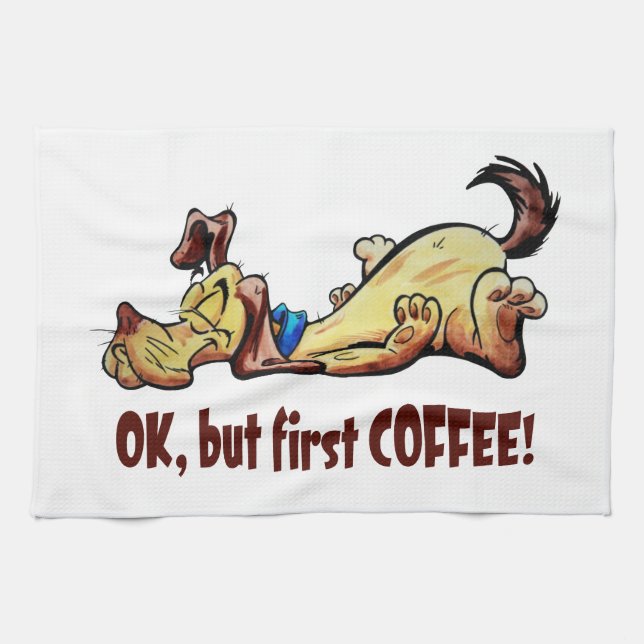 Morning Joe Tea Towel (Horizontal)