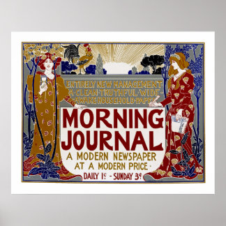 Morning Journal Poster