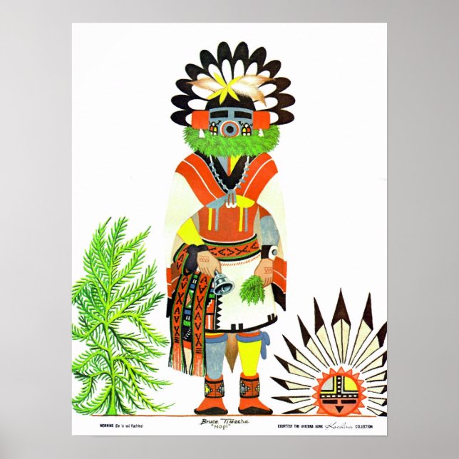 "Morning" kachina print (Front)