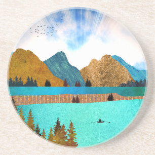 Morning Lake Rower Coaster