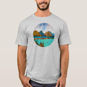 Morning Lake Rower T-Shirt