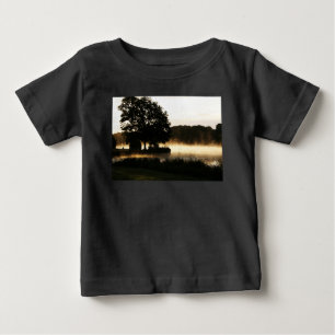 Morning Lake Scene Baby cn T-Shirt