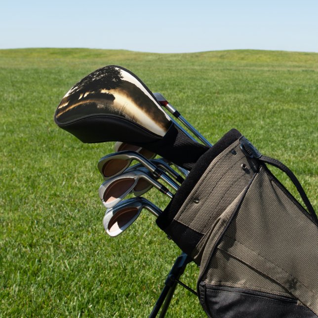 Morning Lake Scene dca Golf Head Cover (In Situ)