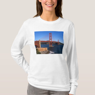 Morning light bathes the Golden Gate Bridge T-Shirt