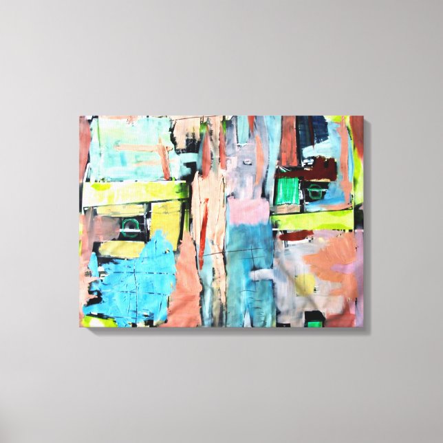Morning light canvas print (Front)