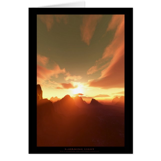 Morning Light (card) (Front)