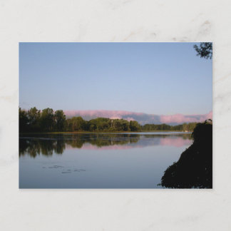 Morning light postcard