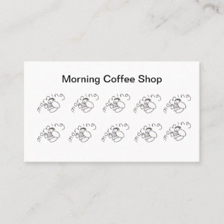 Morning Loyalty Card