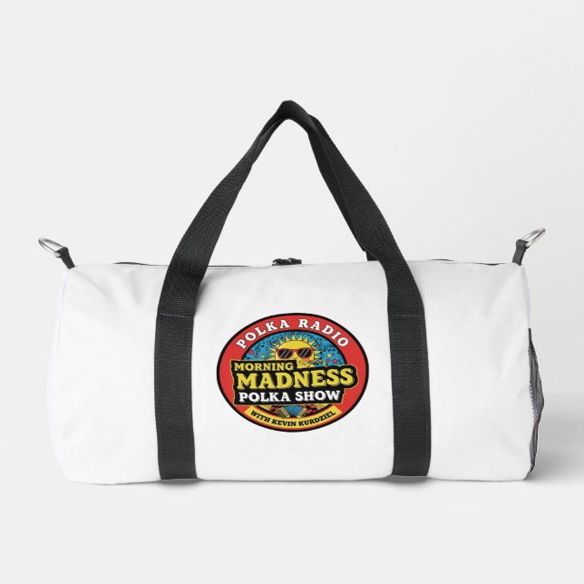 Morning Madness Branded Duffel Bag (Front)