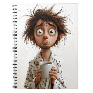 Morning Madness: Coffee First, Questions Later Notebook