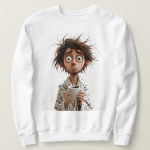 Morning Madness: Coffee First, Questions Later Sweatshirt