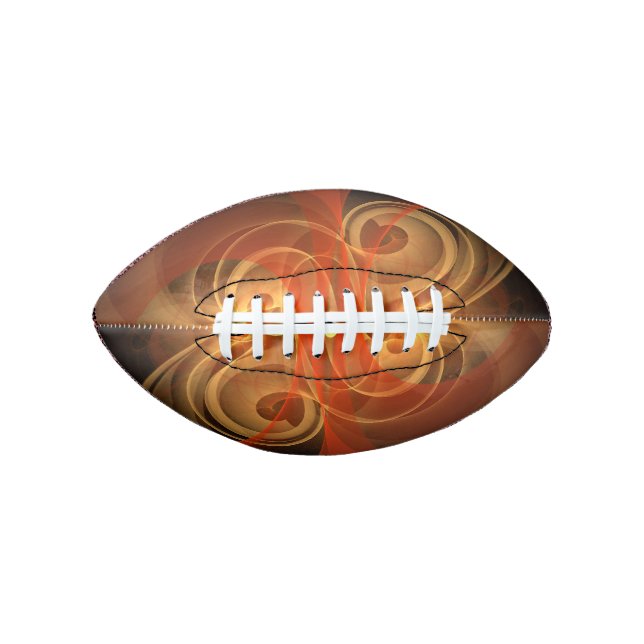 Morning Magic Abstract Art American Football (Front)